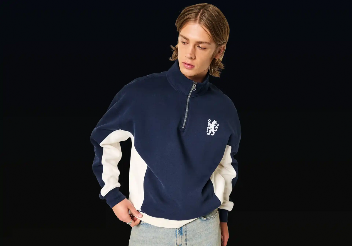 Blue Bloc Sweatshirt